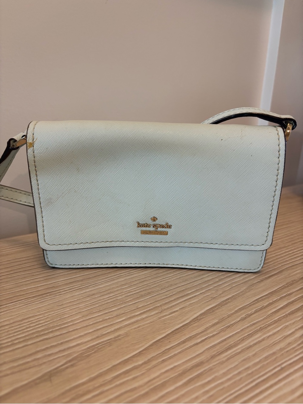 Kate Spade White Crossbody Bag